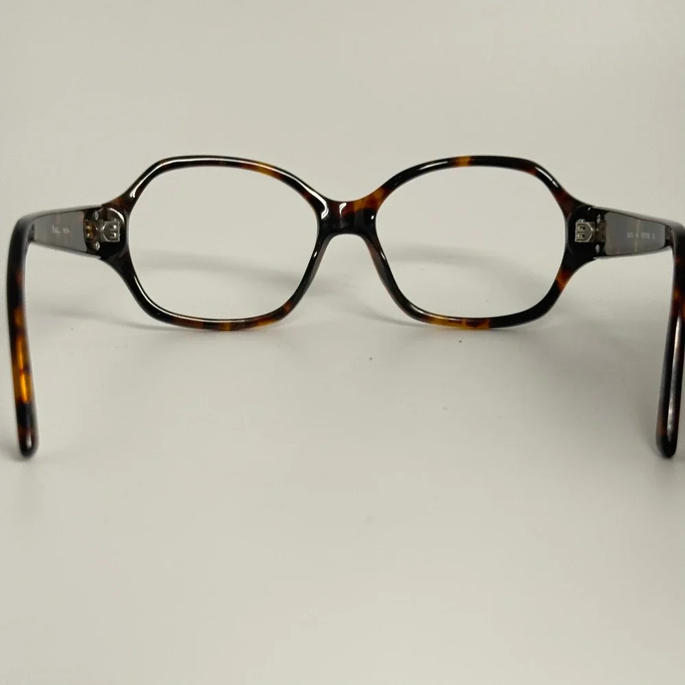 Parker PK6009 Tortoise Shell Eyeglass Frames Gold Floral Filigree 56-16-140